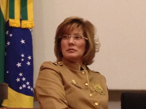 A diretora-geral da PRF, Maria Alice Nascimento Souza (Foto: Mariana Zoccoli / G1)