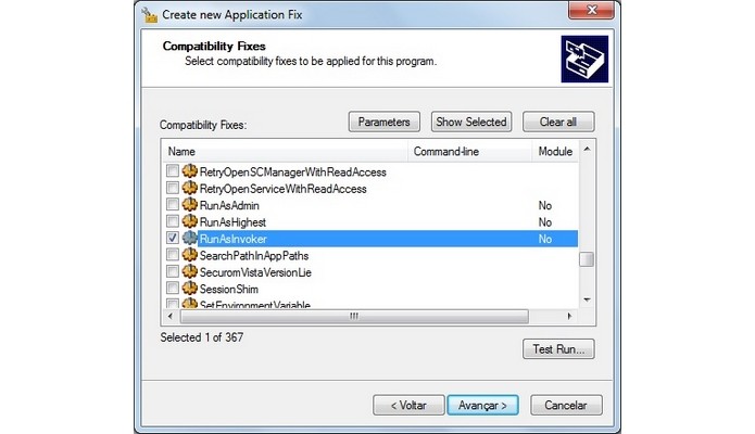 Tela Compatibility Fixes (Foto: Reprodução/Raquel Freire)