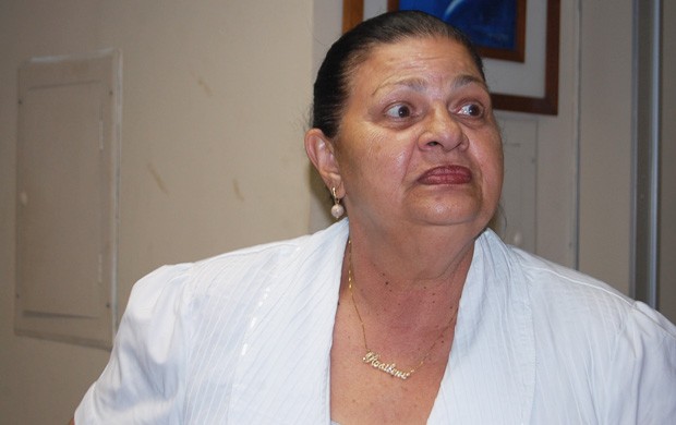 Rosilene Gomes, presidente da Federação Paraibana de Futebol (Foto: Renata Vasconcellos)