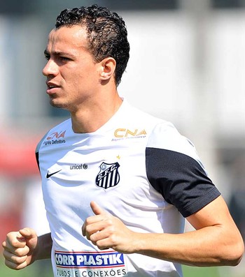 Leandro Damião Santos (Foto: Ivan Storti / Divulgação Santos FC)
