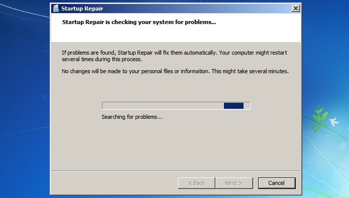 Mensagem Falta Bootmgr Windows Vista