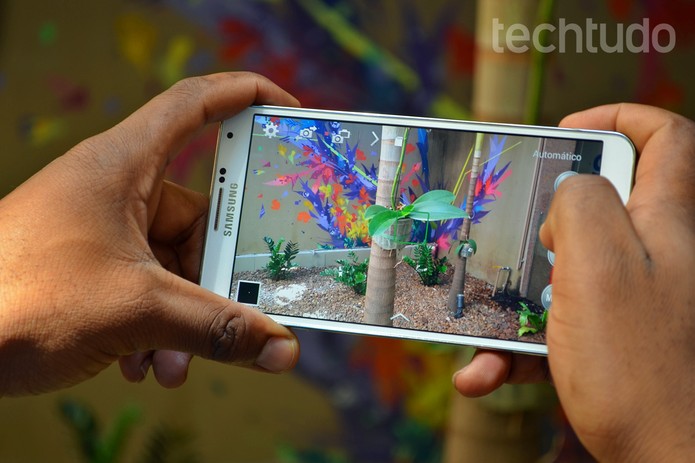 Uso da câmera no Note 3: de dia, bom resultado. Mas aparelho se complica com pouca luz (Foto: Luciana Maline / TechTudo) Uso da câmera no Note 3: de dia, bom resultado. Mas aparelho se complica com pouca luz (Foto: Luciana Maline / TechTudo)