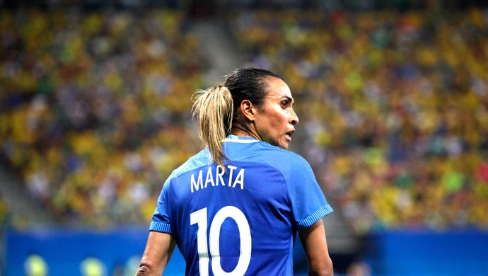 Marta, Brasil X Africa do Sul (Foto: RAPHAEL ALVES / AFP)