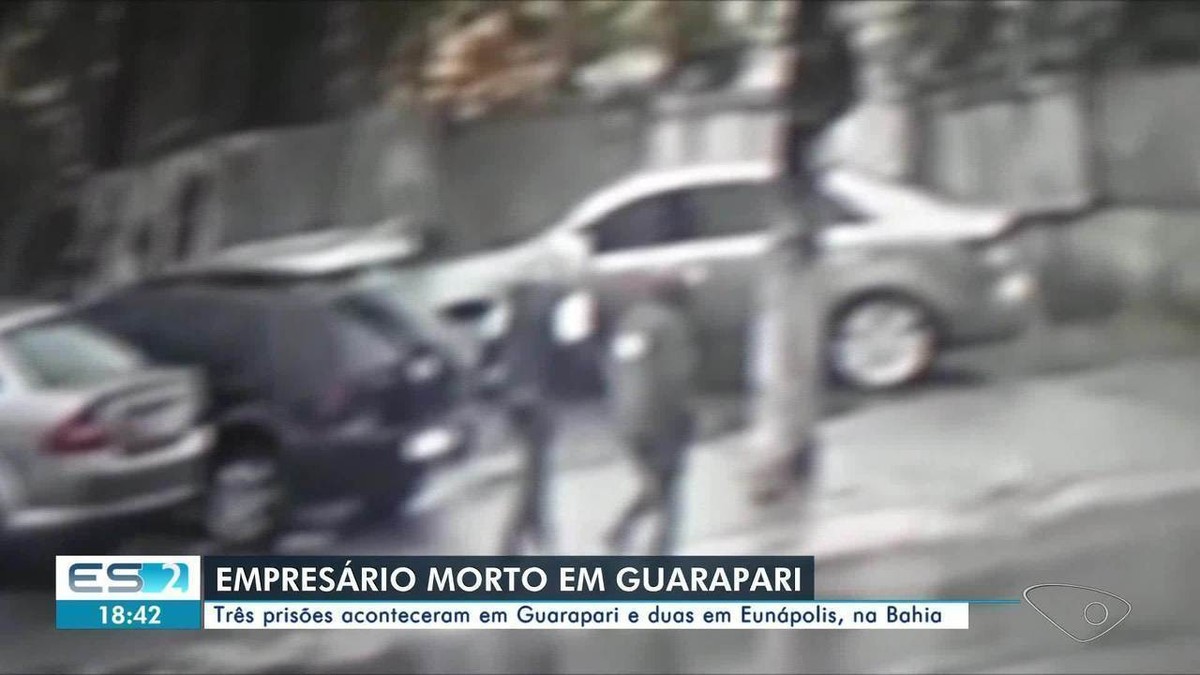 Polícia prende 5 suspeitos da morte de empresário em Guarapari ES