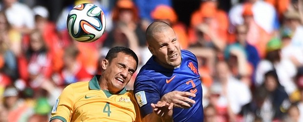 Assista AO VIVO a Austrália 0 x 0 Holanda (AFP)