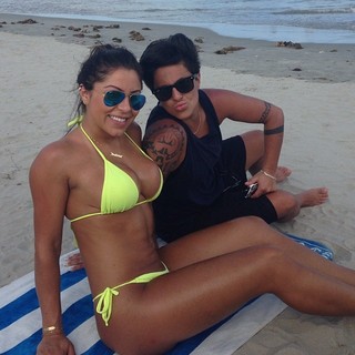 Thammy Miranda e a namorada, Andressa (Foto: Instagram / Reprodução)