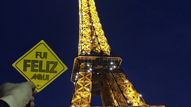 Fui Feliz Aqui Torre Eiffel (Foto: Divulgação/Fui Feliz Aqui)