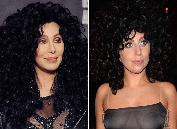 Cher e Lady Gaga (Foto: Splash News/AKM-GSI / AKM-GSI - Agência Getty Images)