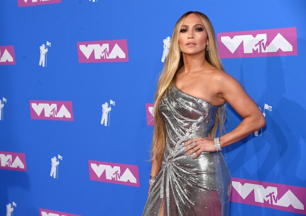 NEW YORK, NY - AUGUST 20:  Jennifer Lopez attends the 2018 MTV Video Music Awards at Radio City Music Hall on August 20, 2018 in New York City.  (Photo by Jamie McCarthy/Getty Images) (Foto: Getty Images)