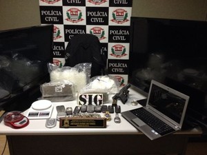 Tráfico de drogas Atibaia (Foto: Divulgação/PolíciaCivil)
