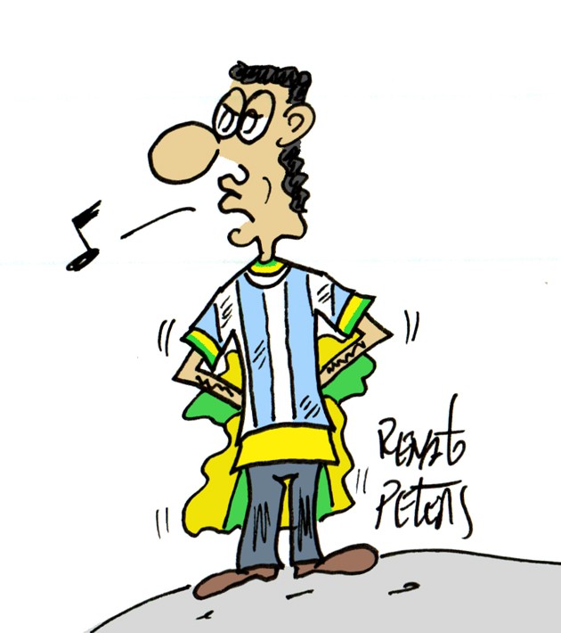 Que dia! -charge Peters