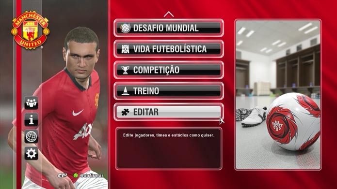 PES 2014: aprenda a convocar a sua própria seleção no game (Foto: Reprodução/Murilo Molina)