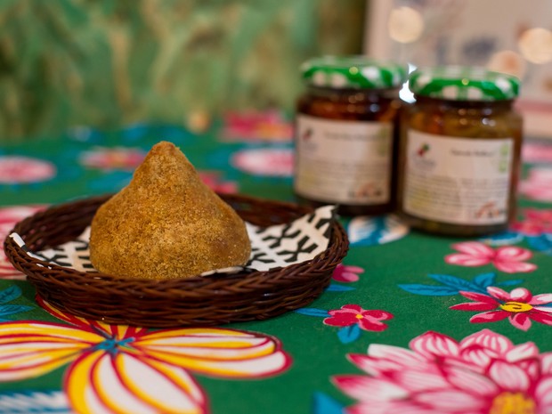 Coxinha de carne de jaca é uma das mais pedidas (Foto: Cynthia Myarka/Divulgação)