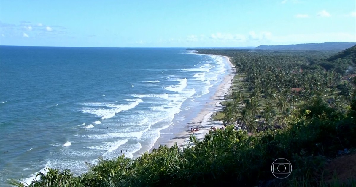 Jornal Hoje Serra Grande BA tem praias paradisíacas e cachoeiras escondidas