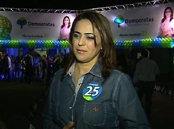 Maria Iraclézia de Araújo (DEM) (Foto: Reprodução / RPC TV Maringá)