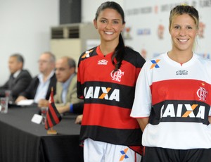 Coletiva Flamengo novo Uniforme Patrocinio (Foto: Alexandre Vidal/Fla Imagem)