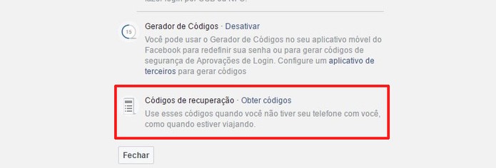 Consiga os códigos de login (Foto: Reprodução/Camila Peres)