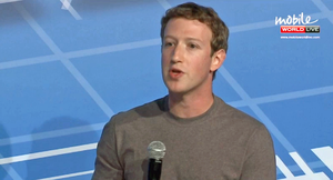 Mark Zuckerberg fala de seu projeto, o internet.org (Foto: Reprodução / MWC)