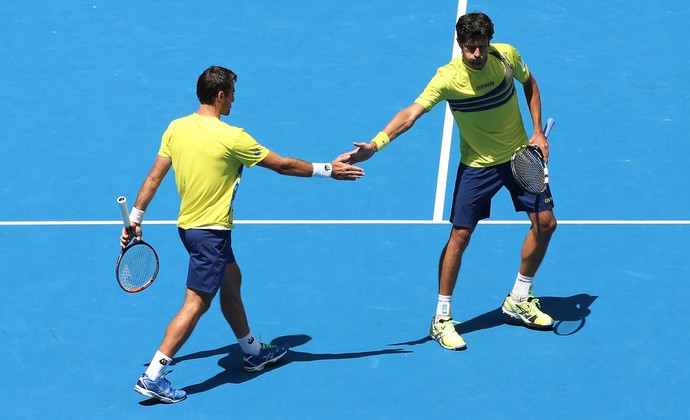 Marcelo Melo e Ivan Dodig Aberto da Austrália (Foto: Getty Images)