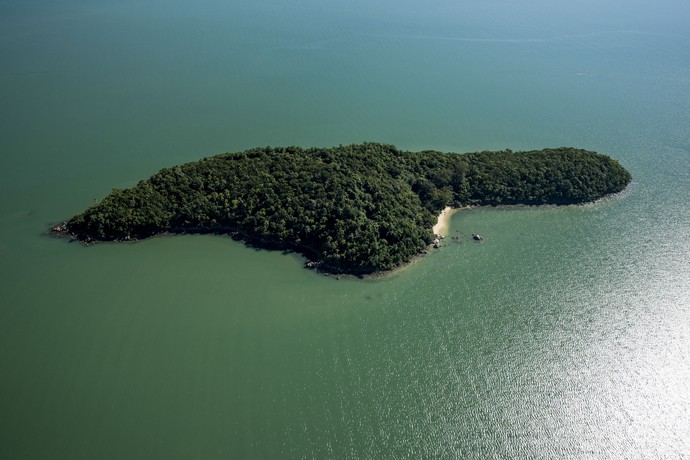 Ilha do Ratones Pequeno, em Florianópolis (Foto: Tuca Reinés)