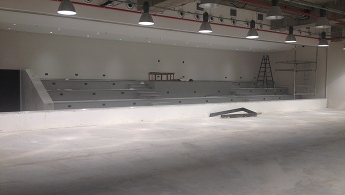 Sala de aquecimento do Timão na Arena terá arquibancada
