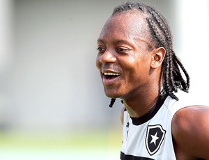 Andrezinho no treino do Botafogo (Foto: Satiro Sodré / Agif) Andrezinho no treino do Botafogo (Foto: Satiro Sodré / Agif)