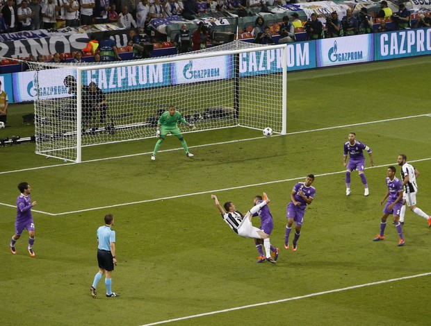 Gol Mandzukic, Juventus x Real Madrid