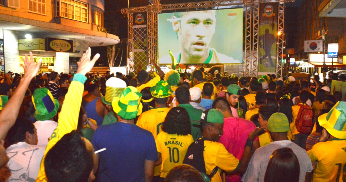 Segundo jogo do Brasil será exibido em dois telões em Teresópolis ... - Globo.com