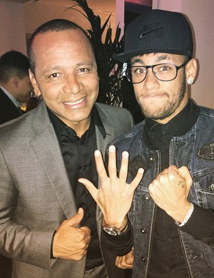 Neymar JR e Neymar Pai (Foto: Reprodução / Instagram)
