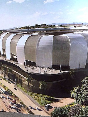 novo estádio do Atlético-MG (Foto: Reprodução / Twitter)