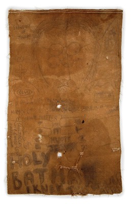 Arte original de John Lennon intitulada 'Shroud of Tourin', de 1966, vai a leilão (Foto: REUTERS/Julien's Auctions/Handout)