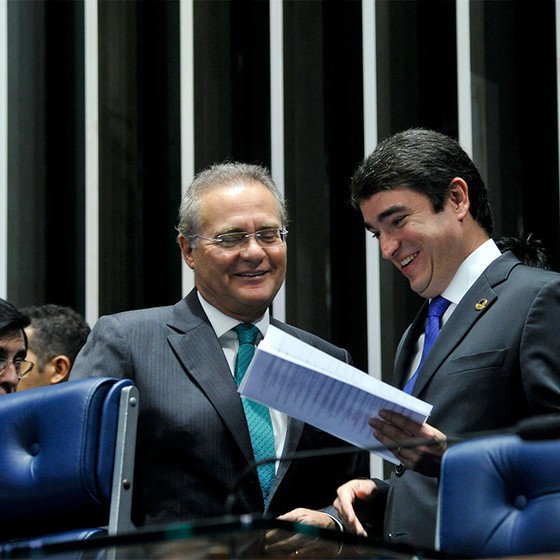 Presidente do senado Renan Calheiros  (Foto: Geraldo Magela/Agência Senado)