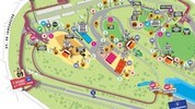 Mapa do Lolla: veja posição dos palcos, portões e banheiros (Divulgação)