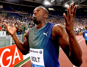 Bolt derrota corrida 100m Roma  (Foto: Getty Images)