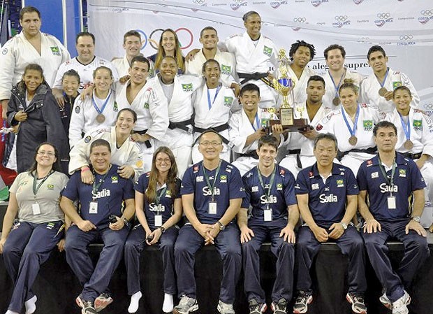 equipe judô Brasil Pan Americano (Foto: Divulgação / CBJ)