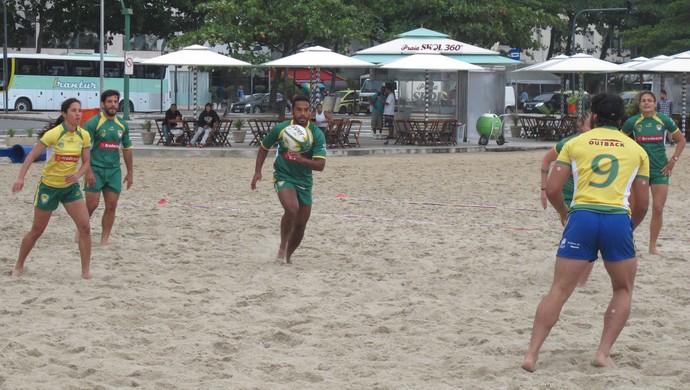 Inauguração campo de rúgbi Copacabana (Foto: Flávio Dilascio)