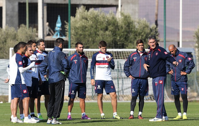 San Lorenzo, reconhecimento de campo (Foto: EFE)