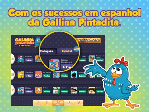 screenshot de Turma da Galinha Pintadinha