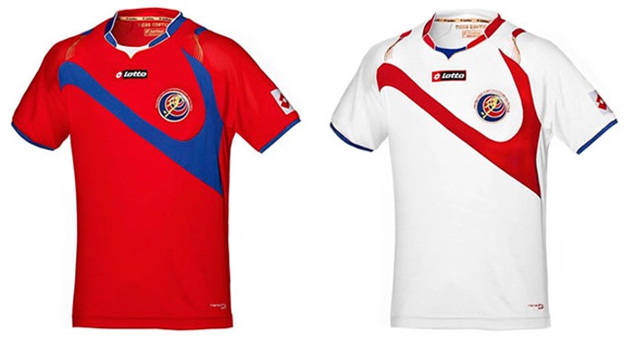 costarica camisa copa Every single World Cup kit (all 32 teams, home & away) on one page