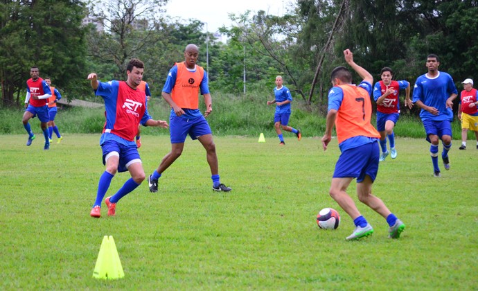 São José dos Campos FC treino (Foto: Danilo Sardinha/GloboEsporte.com)