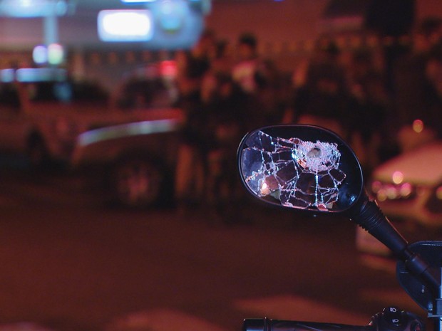 Assalto Bom Jesus em Uberlândia (Foto: Reprodução/TV Integração)