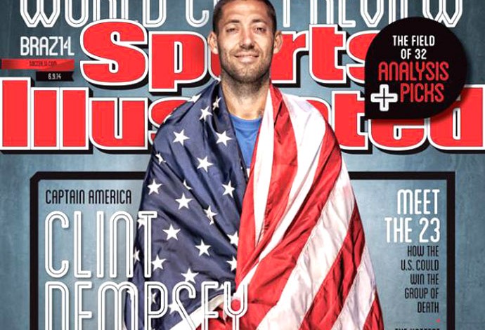 Dempsey cover of Sports Illustrated (Reuters)