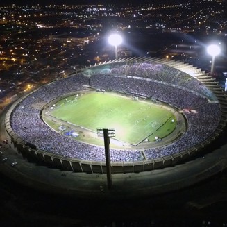 Estádio Albertão - final da Série D  (Foto: Magno Bonfim/Drone/TV Clube )