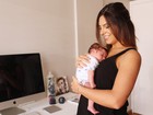 Rubia Baricelli sobre maternidade: 'Nunca amadureci tanto na vida'