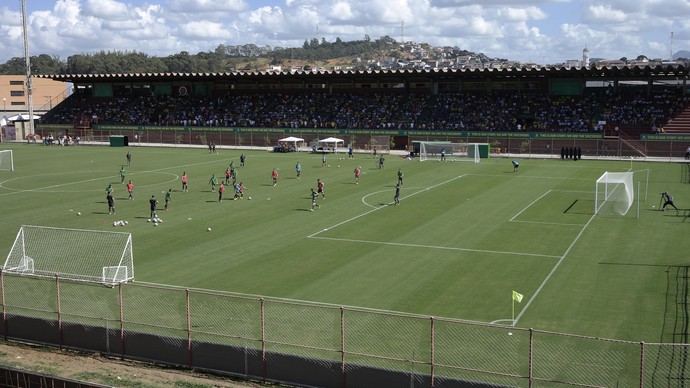 Austrália fez um treino aberto ao público na manhã deste sábado, em Cariacica, no Espírito Santo (Foto: Richard Pinheiro/GloboEsporte.com)