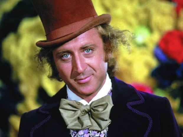 Jobs queria receber o ganhador da promoção vestido de Willy Wonka, na foto interpretado por Gene Wilder no filme 'A Fantástica Fábrica de Chocolate', (Foto: Divulgação)
