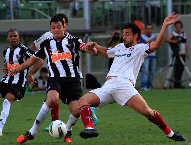 Rever e Fred Atlético-MG x Fluminense (Foto: Nelson Perez / Flickr do Fluminense)