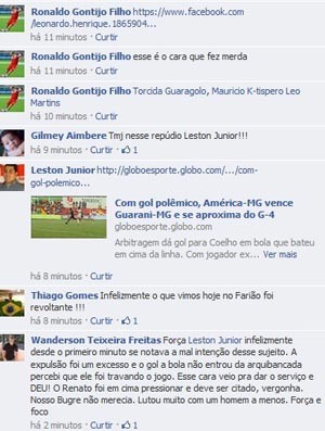 técnico Guarani-MG 2014 Leston Júnior facebook  (Foto: Facebook/Reprodução)