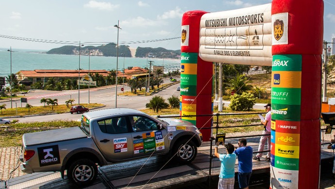 Natal recebe terceira etapa do rali MotorSports Nordeste (Foto: Cadu Rolim/Mitsubishi)