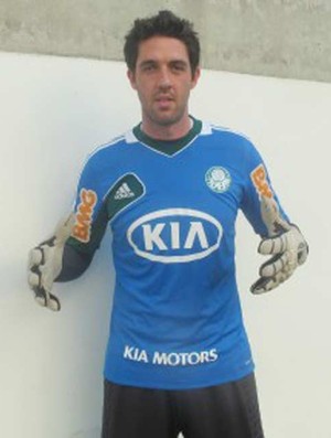 Bruno, goleiro do Palmeiras (Foto: Diego Ribeiro / Globoesporte.com)
